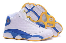 Load image into Gallery viewer, Nike Air Jordan Men 13 Retro White/Blue/Yellow Basketball Men