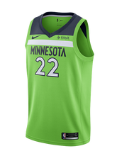 Load image into Gallery viewer, Minnesota Timberwolves Andrew Wiggins Statement Swingman Jersey  Green